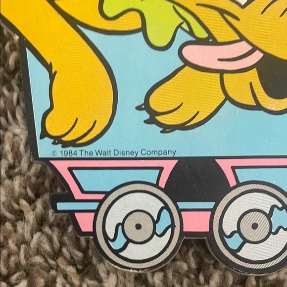 Disney Pink and Yellow Whimsical Art - Picture 5 of 6